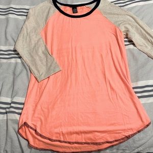 Rue 21 baseball style tshirt